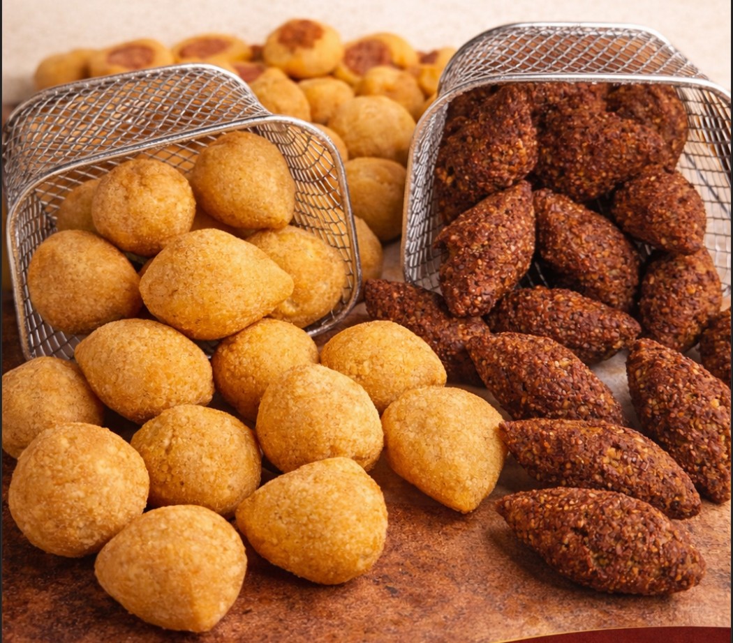 🔥 Salgados Fritos — prontos pra comer R$ 12,50